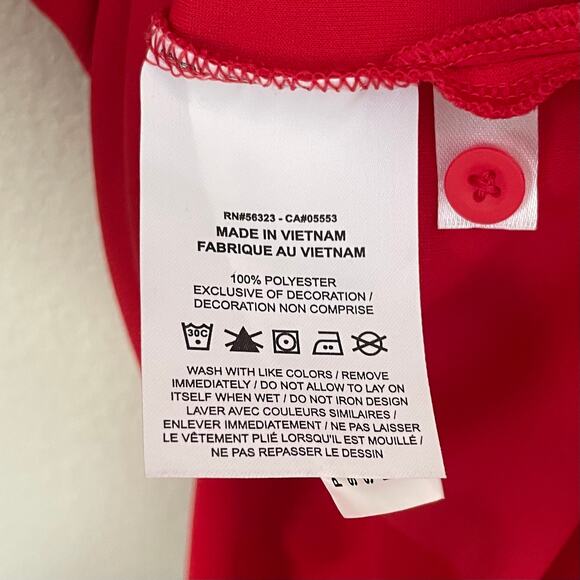 Nike Ole Miss Polo Shirt Mens XL Red University Mississippi College Athletic Gym - Picture 9 of 10